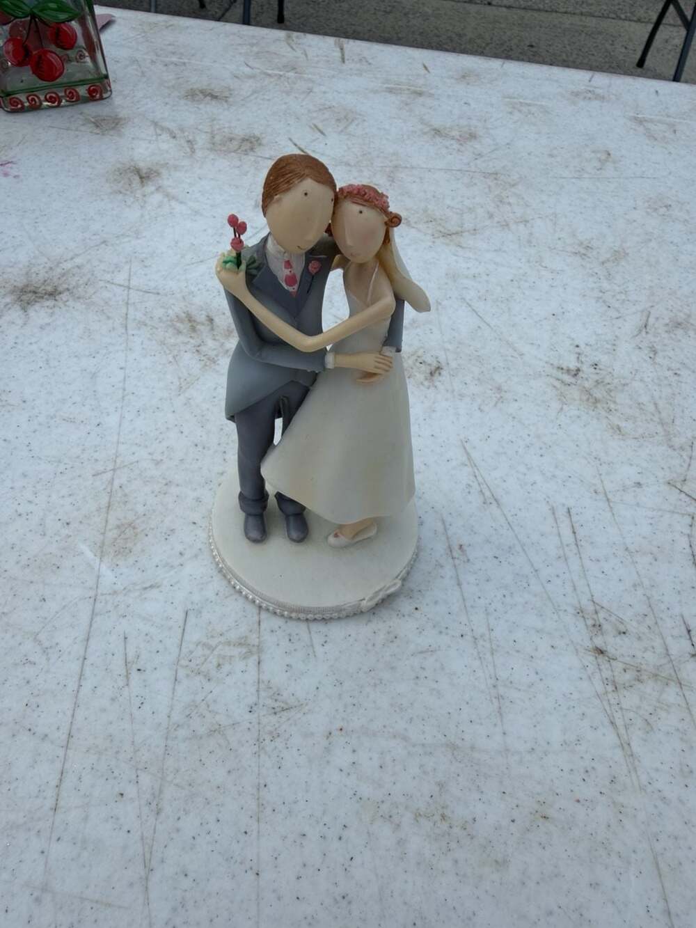 DEMDACO Most Sincerely Claire Stoner Wedding Couple Figurine 2005